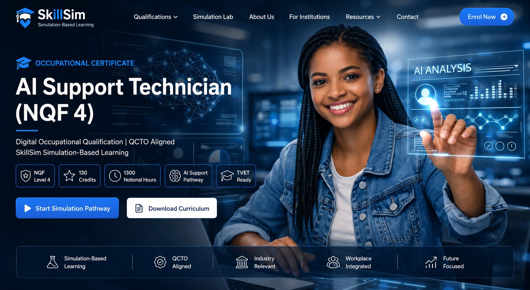 Occupational Certificate: AI Support Technician (NQF Level 4)